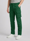 Green Cargo Trouser For Men-BE6462