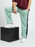 Stylish Regular Fit Summer Trouser For Men-Mint Green-NST34