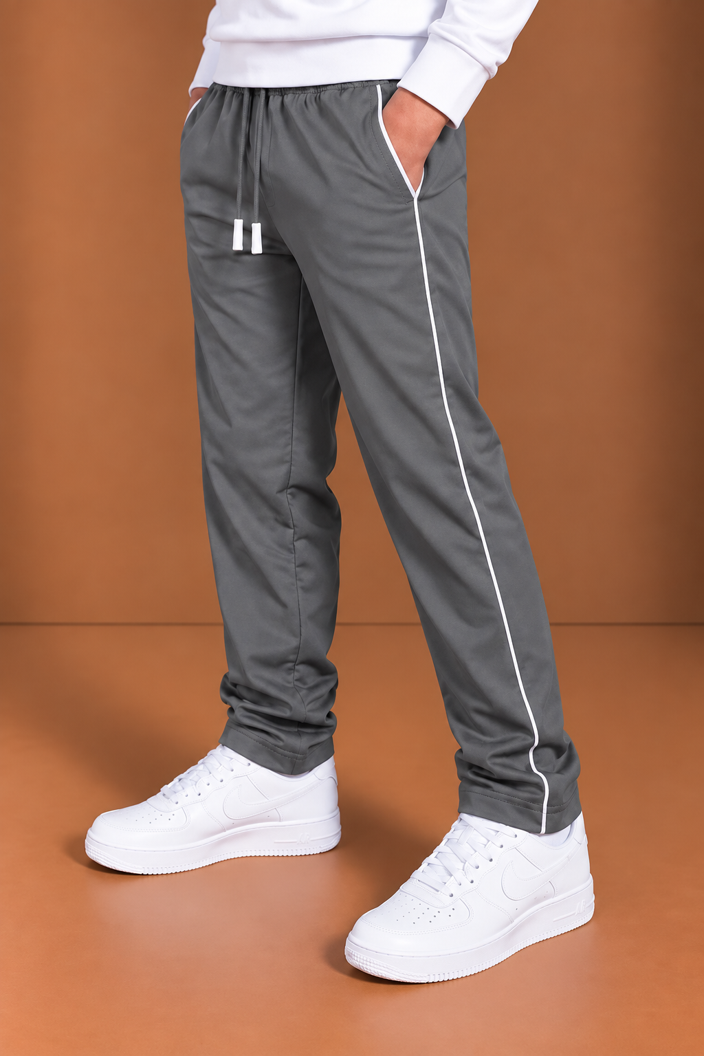 Premium Kids both seasons Trouser for Monument grey  bnm18