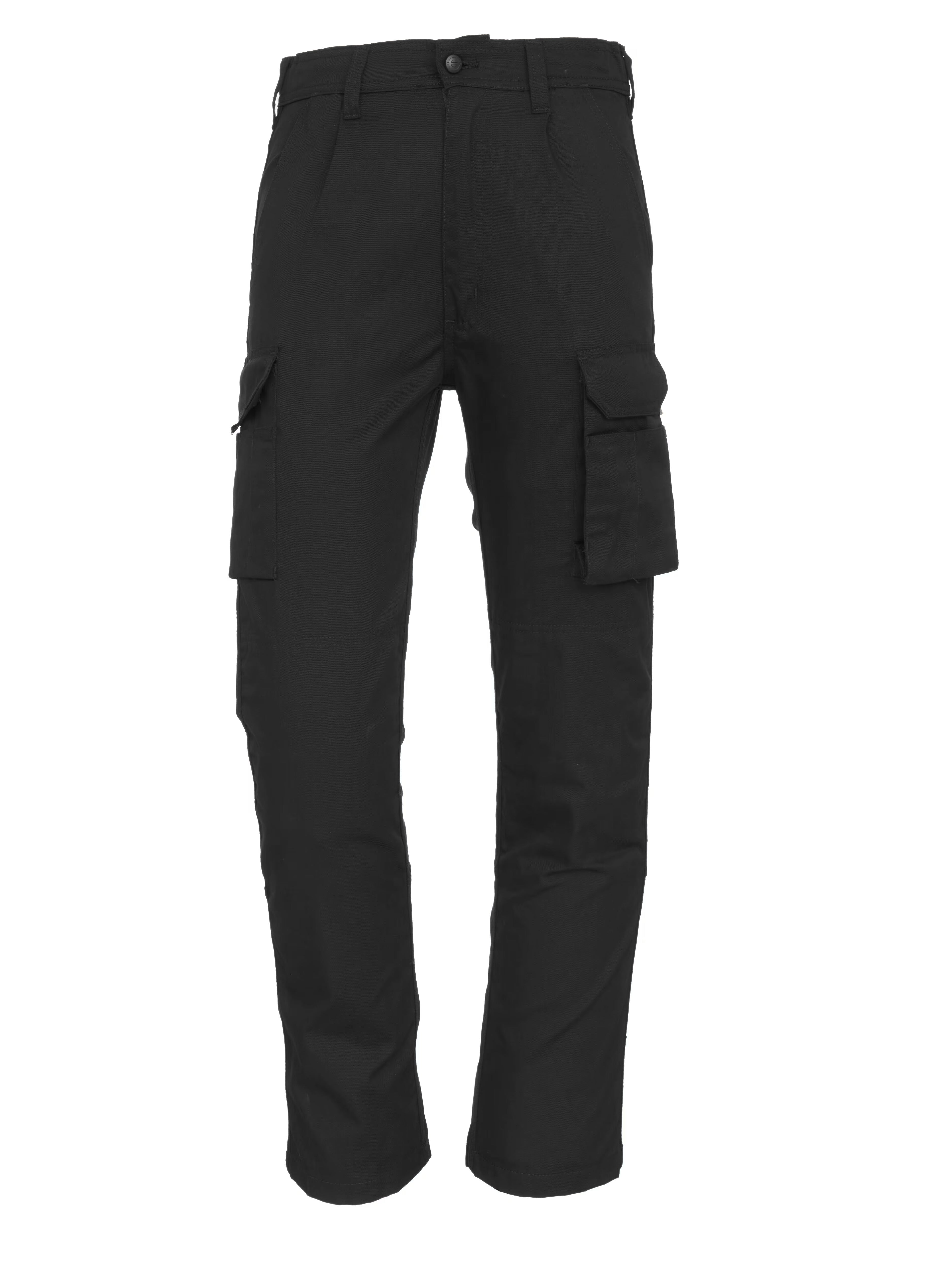 Black Cargo Trouser For Men-BE0842