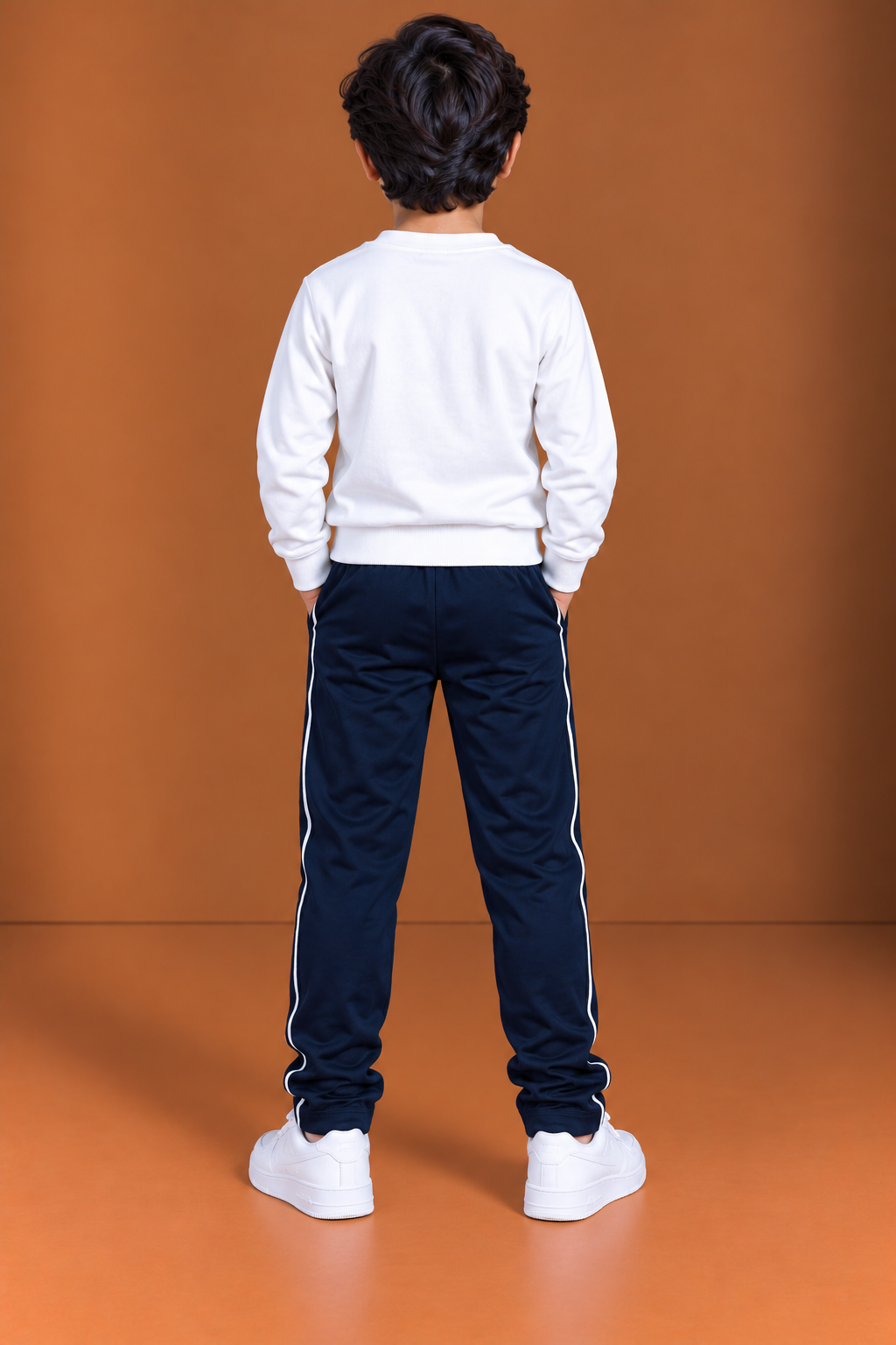 Premium Kids both seasons Trouser for dark navy  bnm14