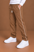 Premium Kids Fleece Trouser for salad brown  bnm08