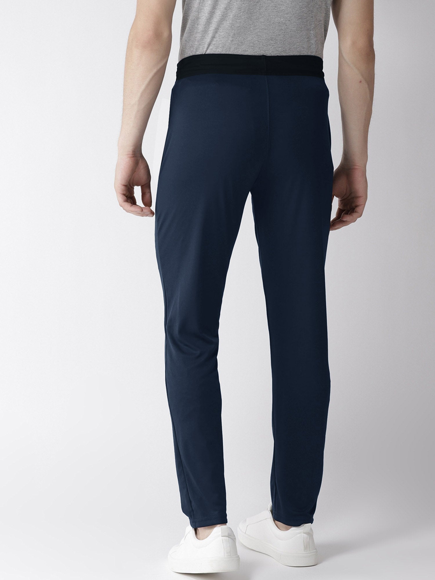 Drift King Regular Fit Fleece Trouser For Men-Dark Navy-BR14735