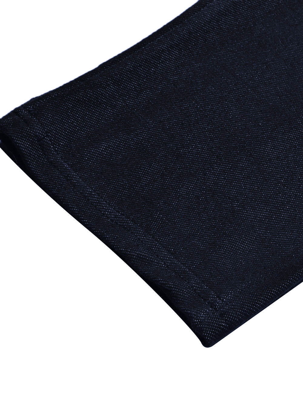 Louis Vicaci Super Stretchy Slim Fit Interlock Denim Pent For Men-Navy with Noise-BR13131