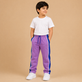 Premium Boys Trouser-  Lavender Purple With Royle Blue -T39
