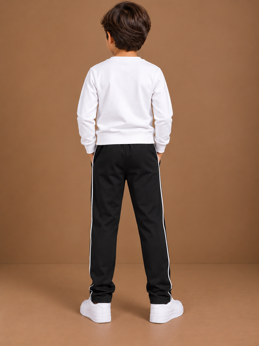 Premium Kids Fleece Trouser for Black bnm02