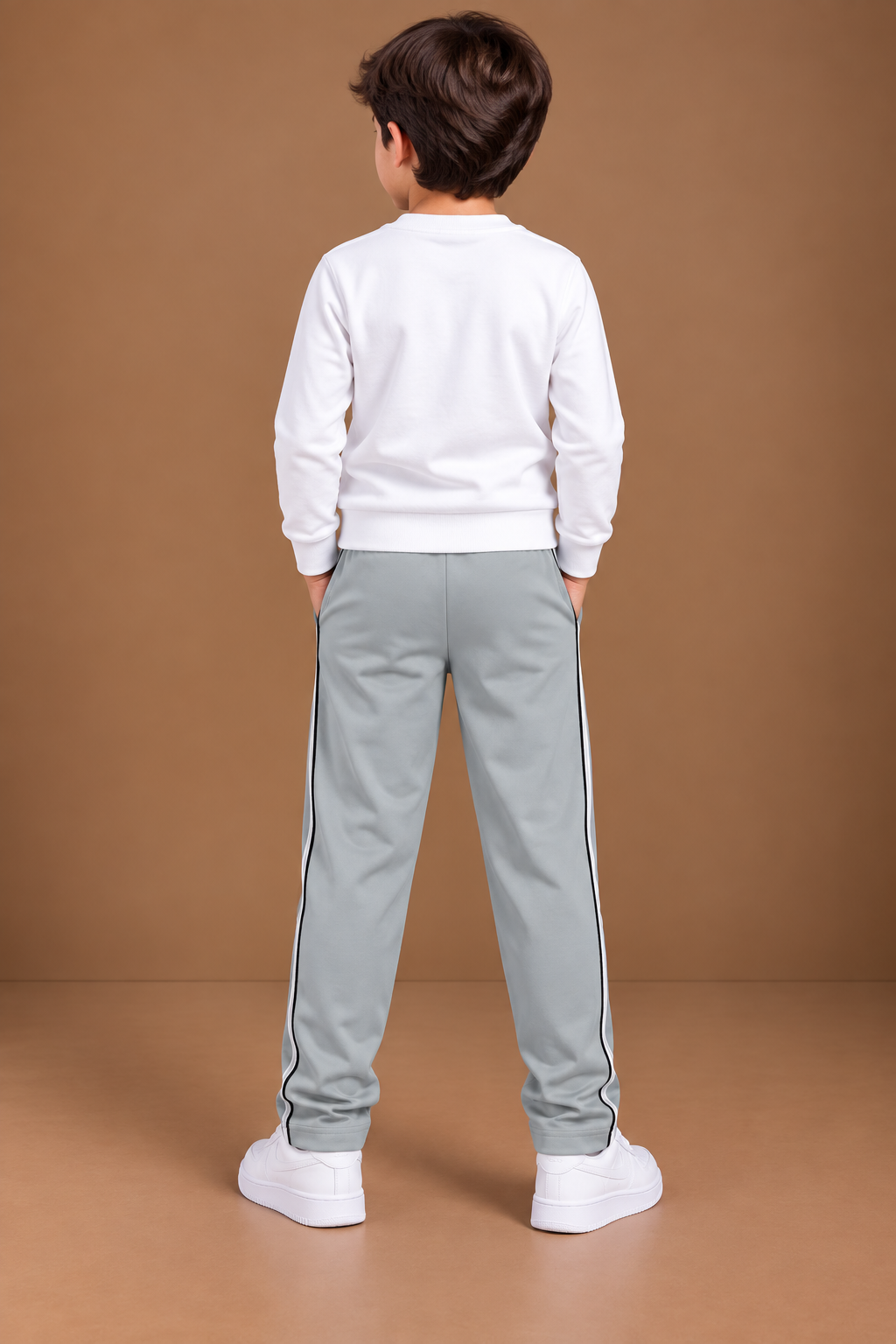 Premium Kids both seasons Trouser for light Grey  bnm09