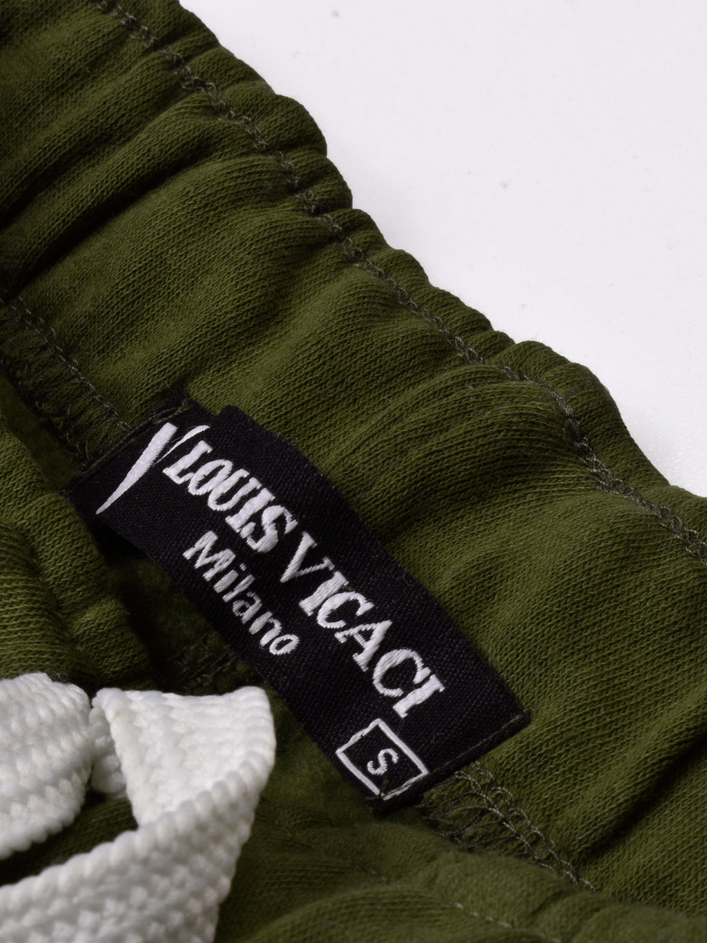 Louis Vicaci Fleece Zipper Tracksuit For Men-Olive Green-RT1344