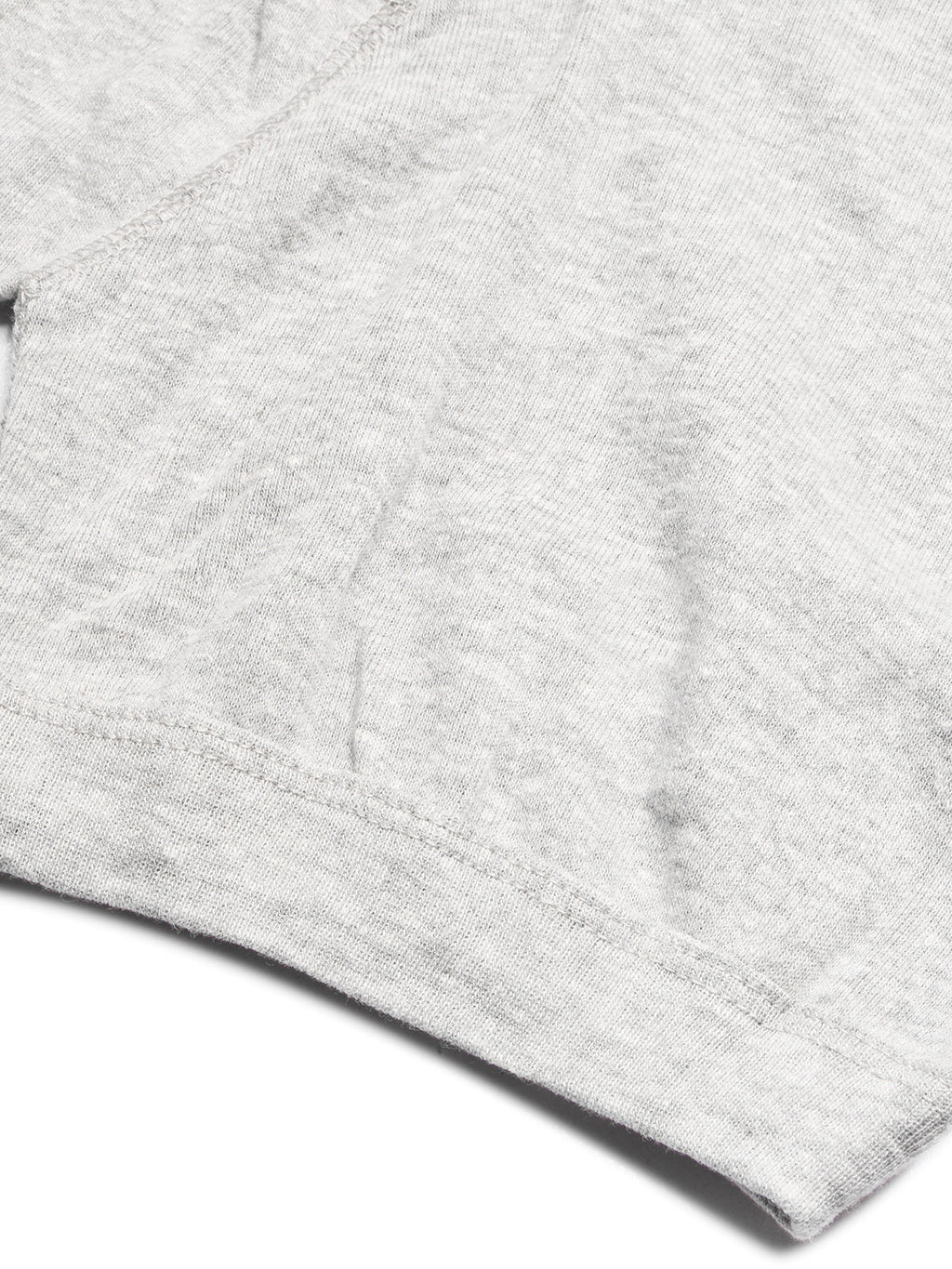 Classic Sport Single Jersey Boxer Brief For Men-Grey Melange-BR771