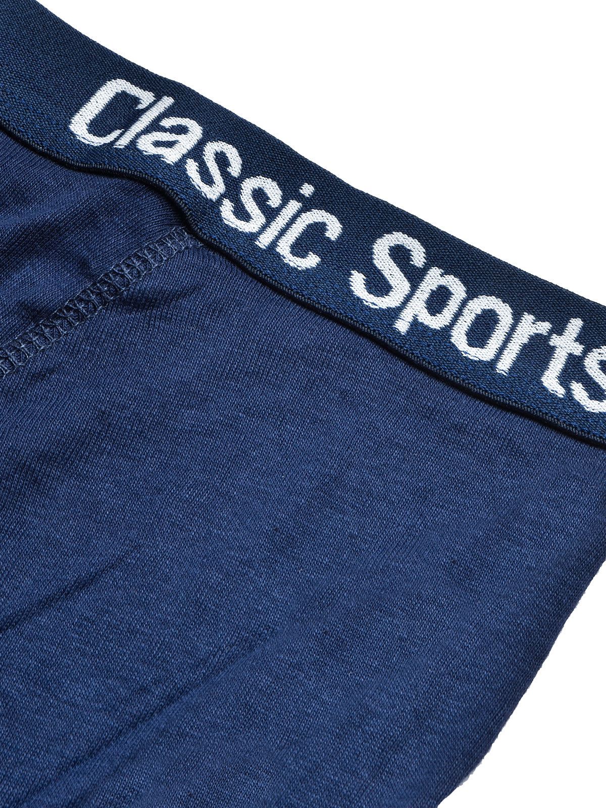 Classic Sport Single Jersey Boxer Brief For Men-Light Navy-BR772