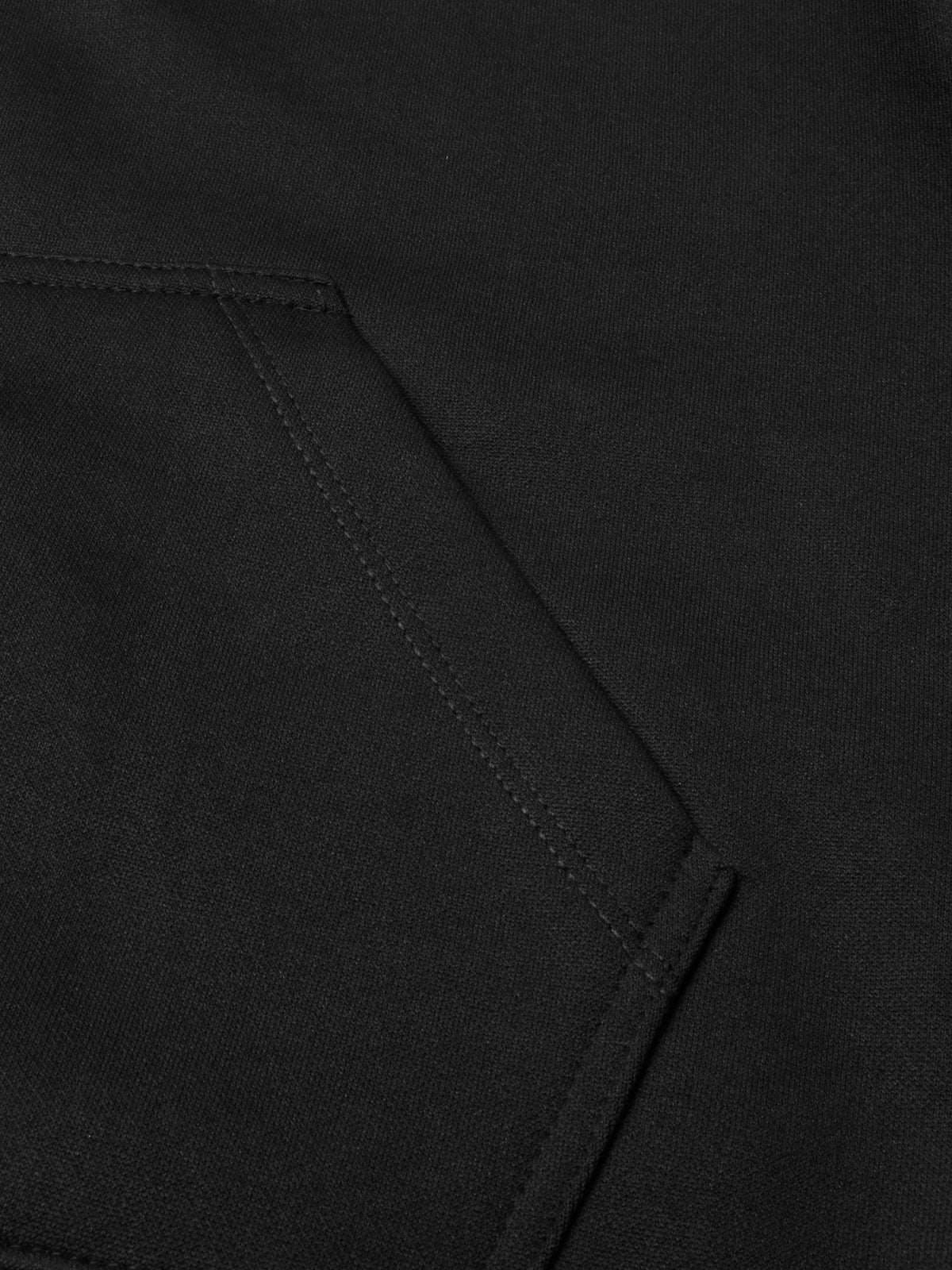 Louis Vicaci Lightning Flash Zipper Hooded Training Tracksuit For Men-Black-RT1159