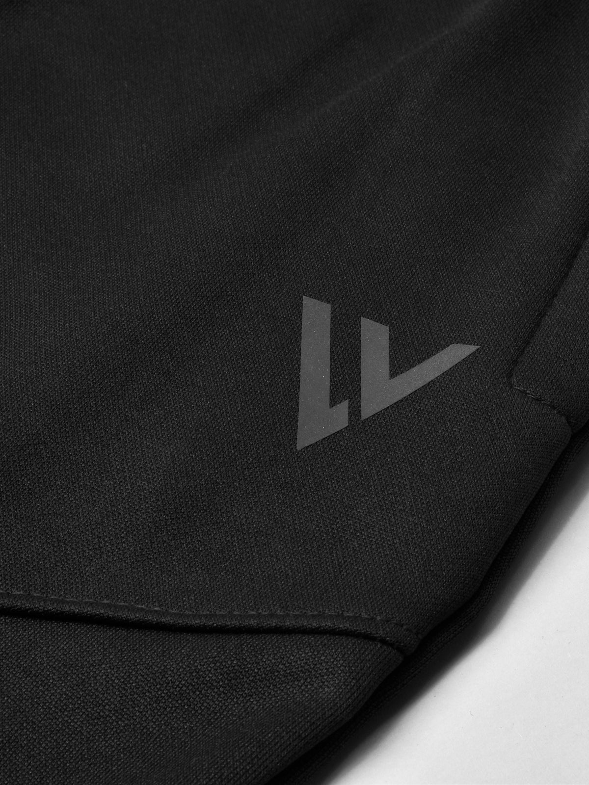 Louis Vicaci Lightning Flash Zipper Hooded Training Tracksuit For Men-Black-RT1159