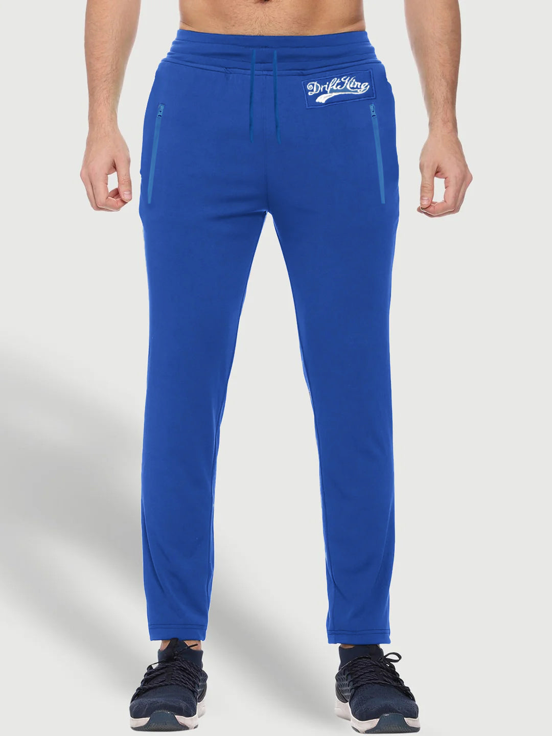 Drift King Regular Fit Fleece Trouser For Men-Dark Blue-BR14738