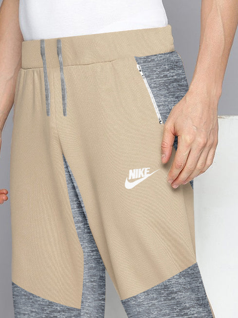 NK Terry Fleece Jogger Sweatpant For Men-Base Skin-BR14591