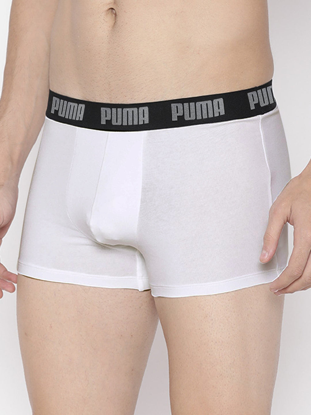 PUMA Boxer Brief For Men-Off White-BR1000