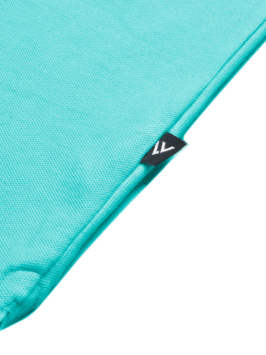 LV Summer Polo Shirt For Men-Light Cyan Blue & Dark Navy-SP1547/RT2367