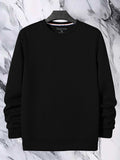 Upgrade Fashion Terry Fleece Funky Style Sweatshirt For Men-Black-BR14460