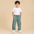 Premium Boys Trouser-Burnt Orange with Navy-T10