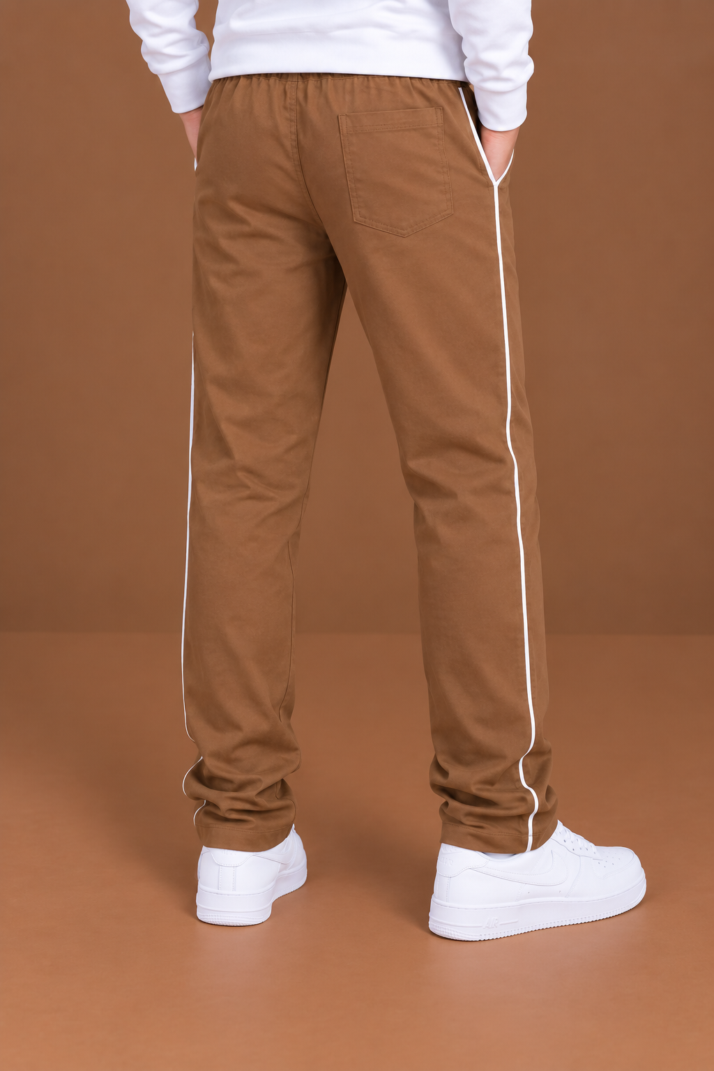 Premium Kids Fleece Trouser for salad brown  bnm08
