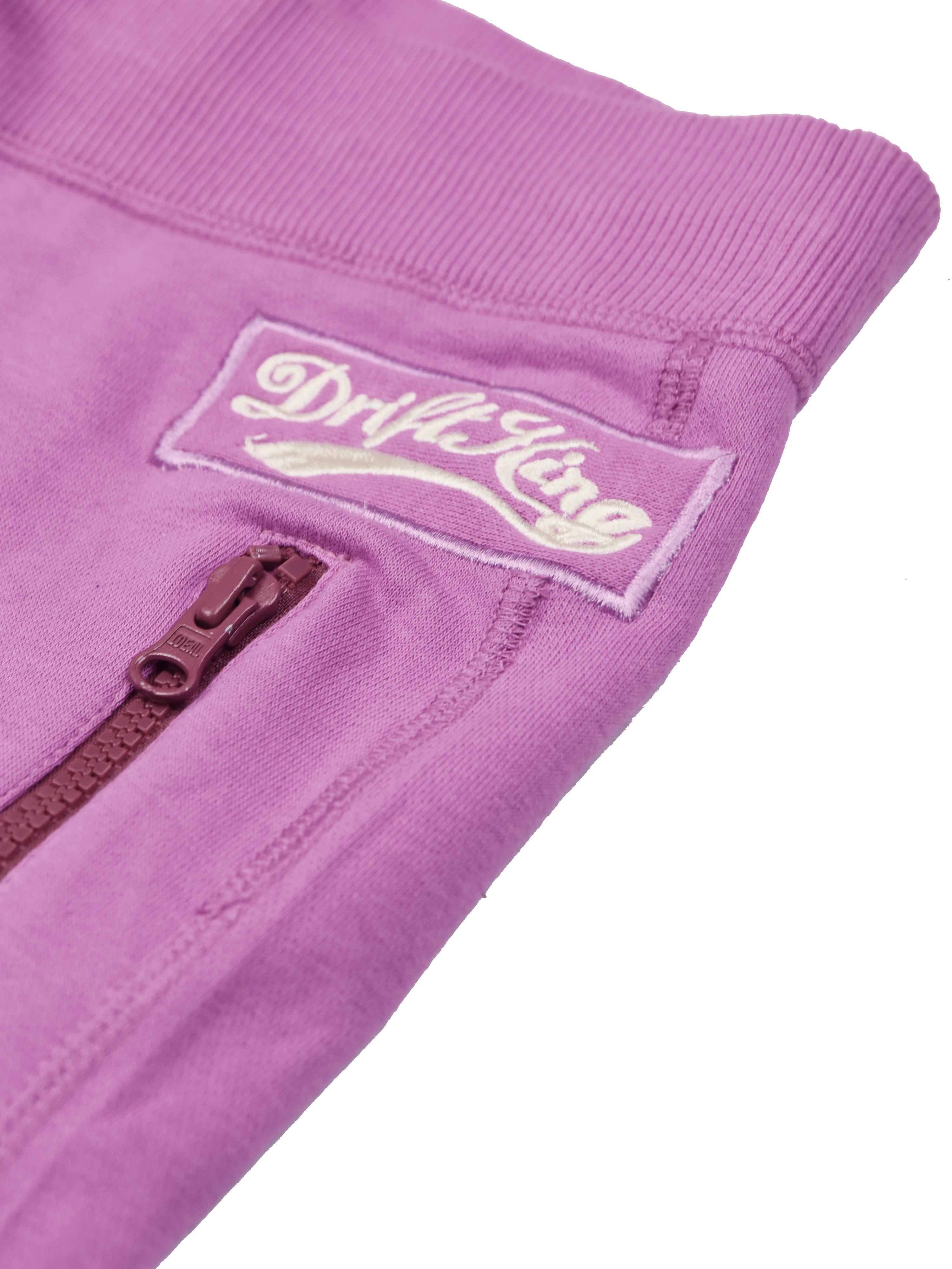 Drift King Slim Fit Fleece Trouser For Men-Magenta-BR14736