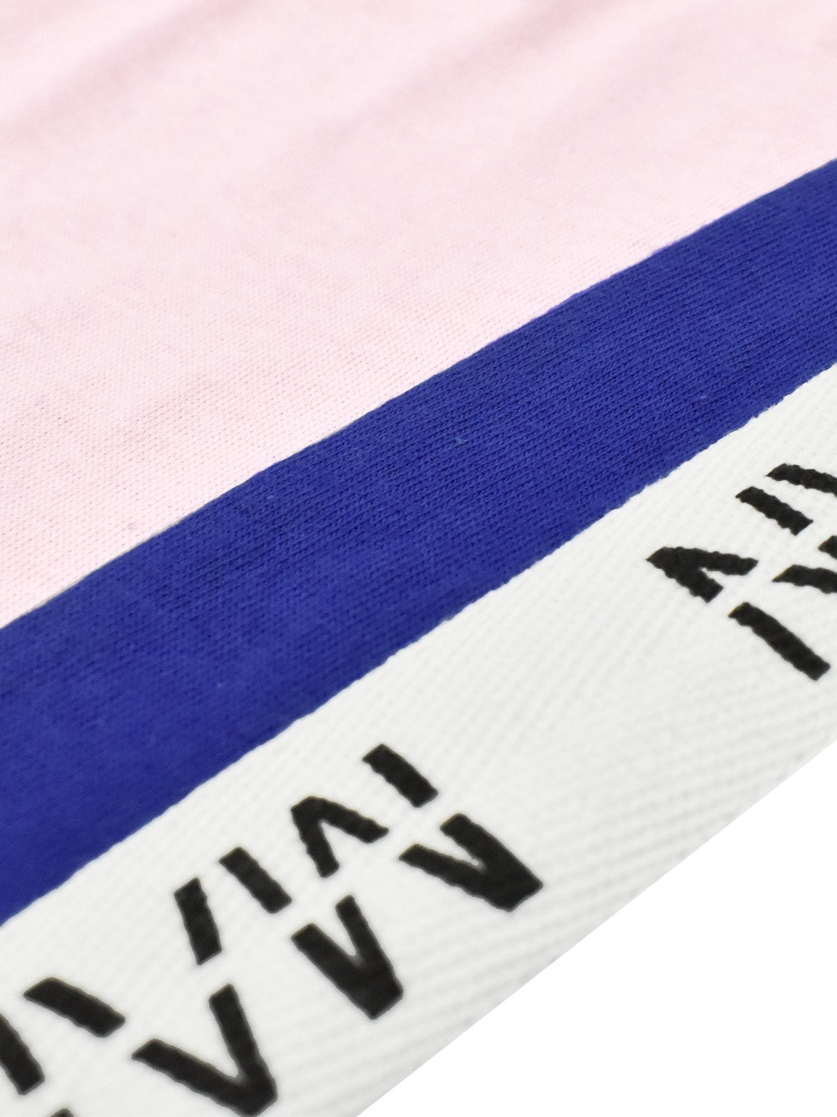 MAN Single Jersey Lounge Short For Men-Pink with Stripe-SP1790