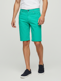 Stylish Cotton Short For Men-Cyan Blue-BE7862
